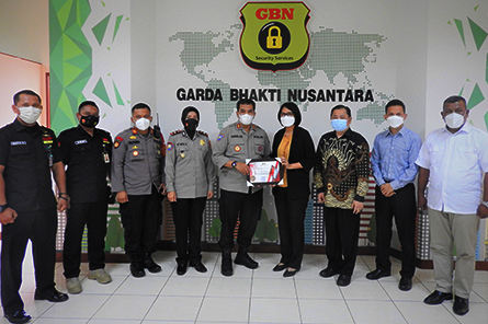 Berita Garda Bhakti Nusantara - Kunjungan DIRBINMAS POLDA METRO JAYA ke Mako GBN
